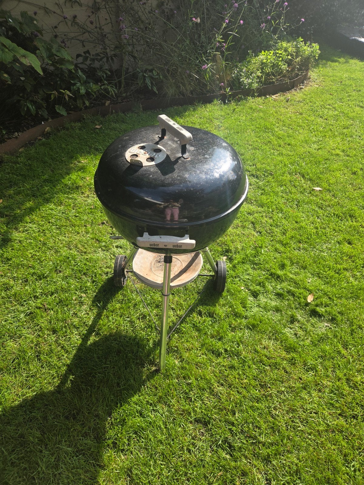 Weber Compact Kettle BBQ met brikettenstarter, Ophalen, Gebruikt, Weber