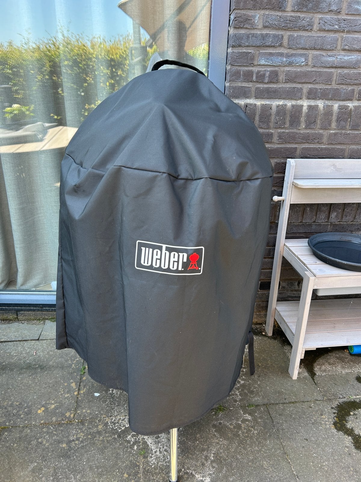 Weber Master-Touch GBS Premium 57cm BBQ met accessoires, Ophalen, Gebruikt, Met accessoires