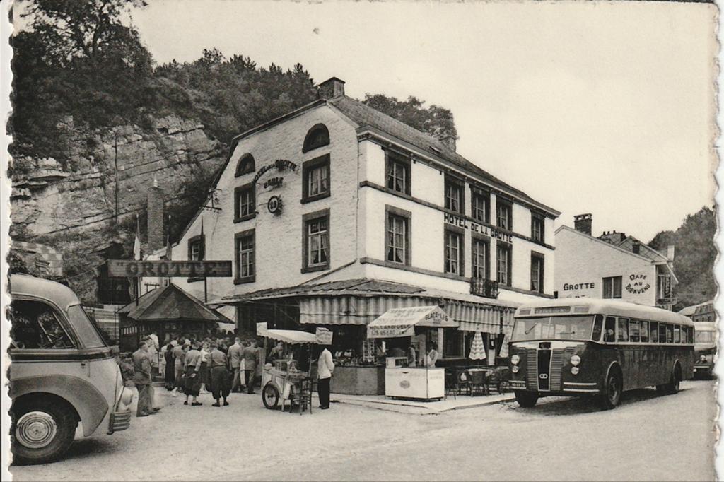 NBM CROSSLEY ALLAN 1564 TOURBUS HOTEL LA GROTTE REMOUCHAMPS, Ophalen of Verzenden, 1940 tot 1960, Ongelopen, Utrecht