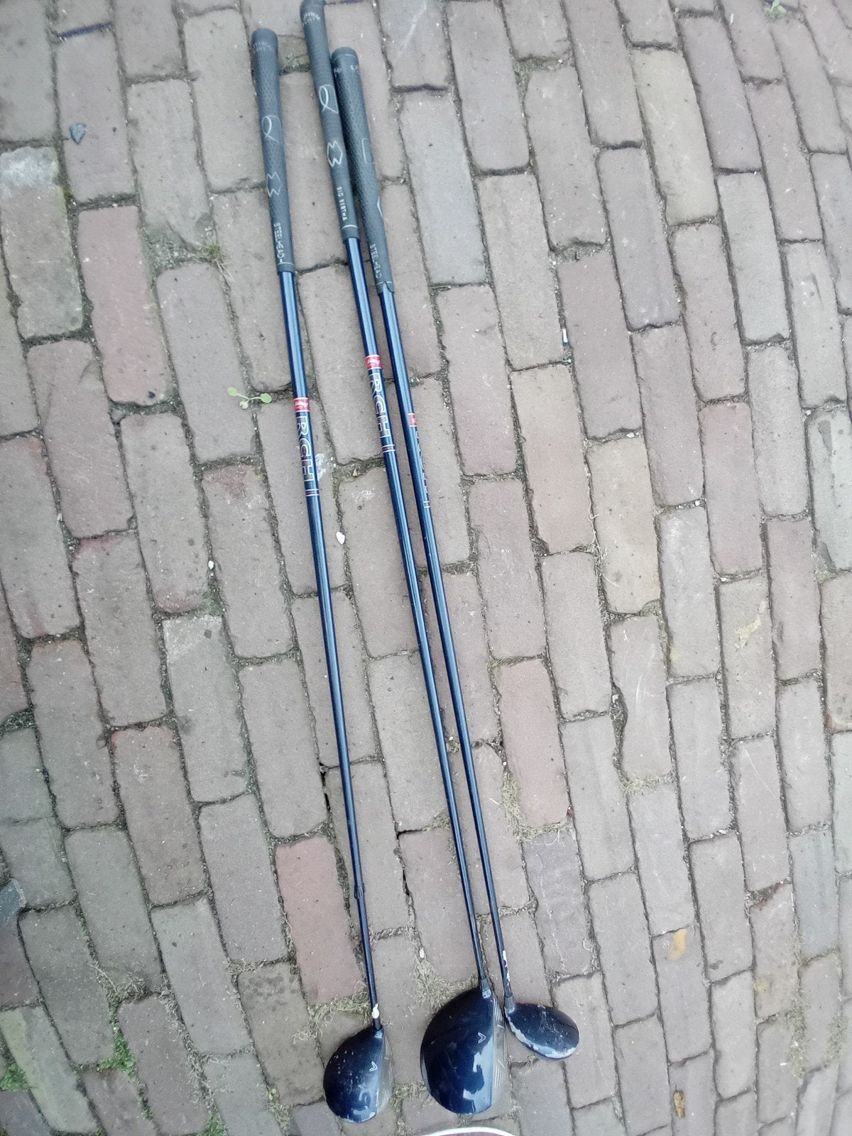 Callaway Big Bertha Steelhead Golfclubs (3 stuks), Sport en Fitness, Ophalen, Gebruikt, Club, Callaway