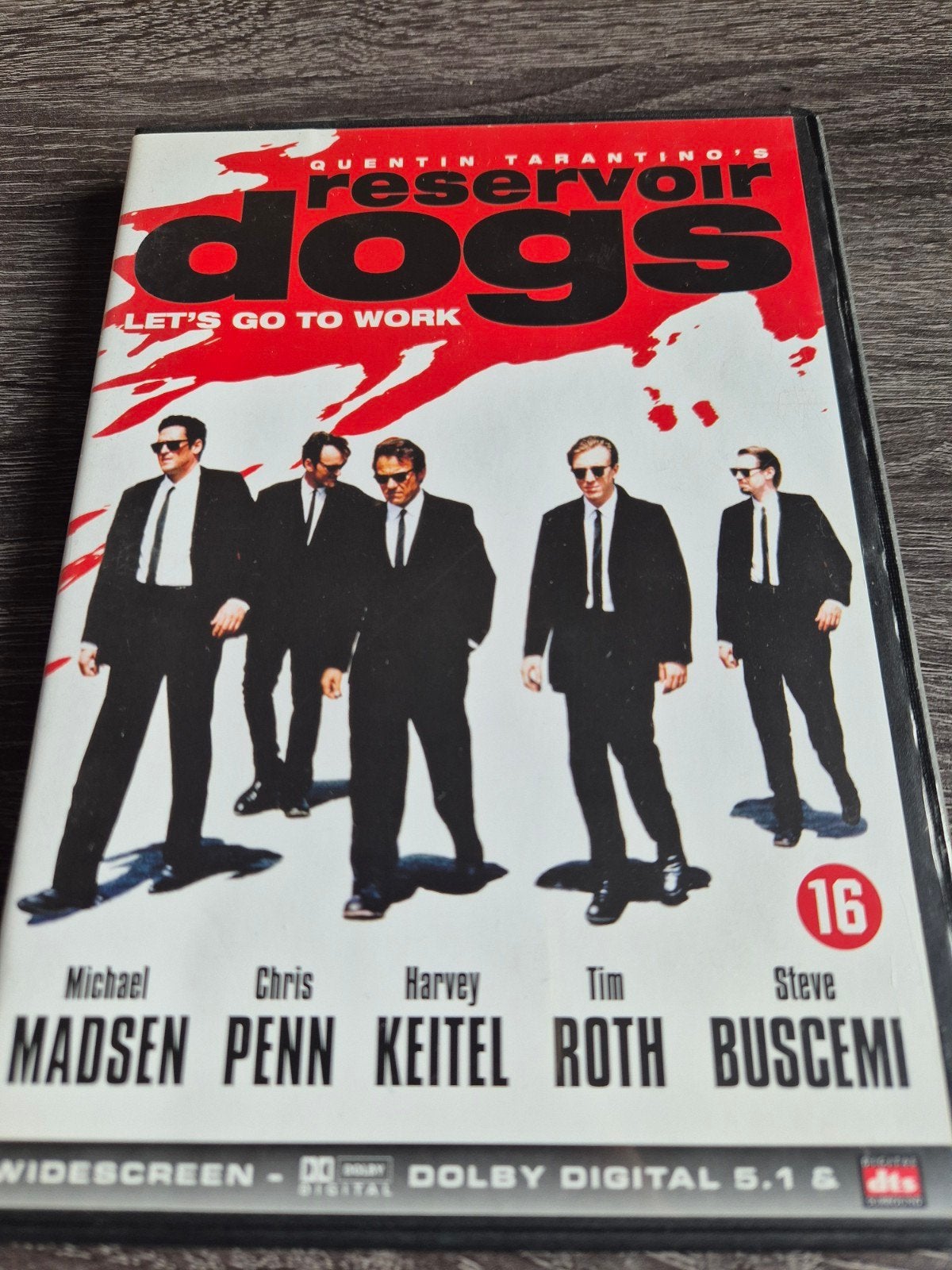 reservoir dogs, Alle leeftijden, Ophalen of Verzenden, Zo goed als nieuw, Actiethriller