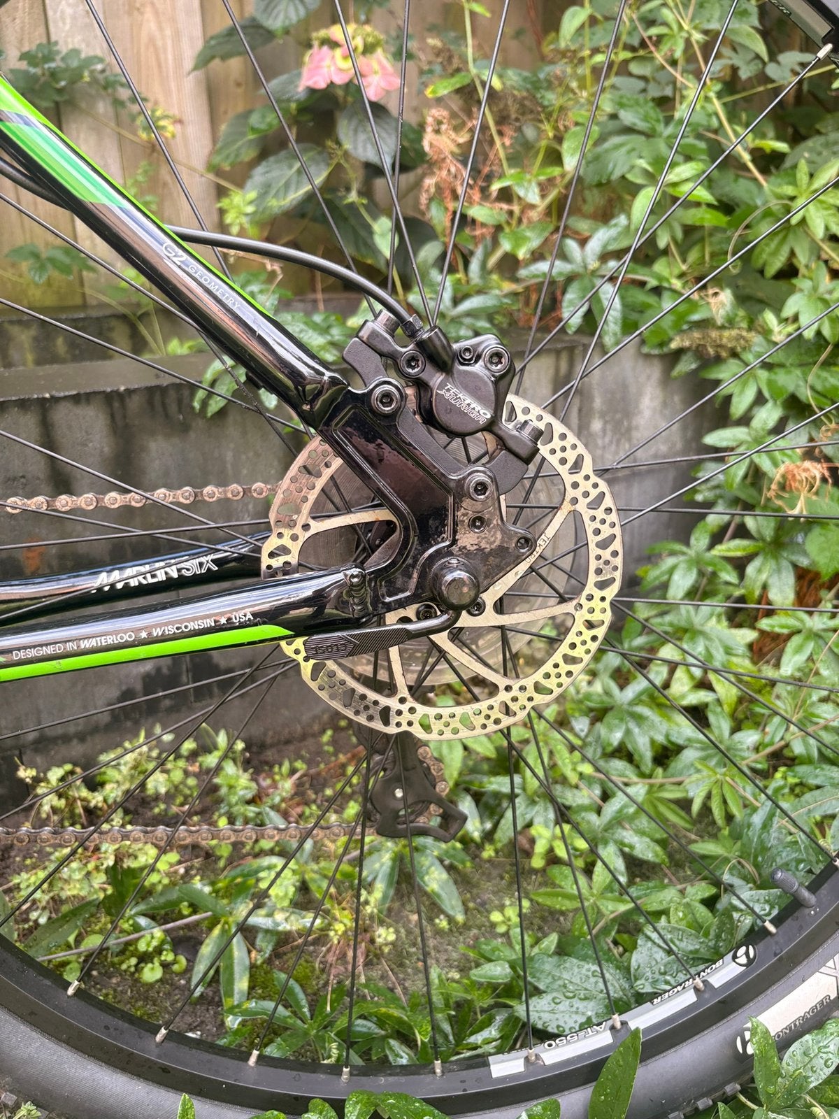 Foto 9 van Trek mountainbike zo goed als nieuw