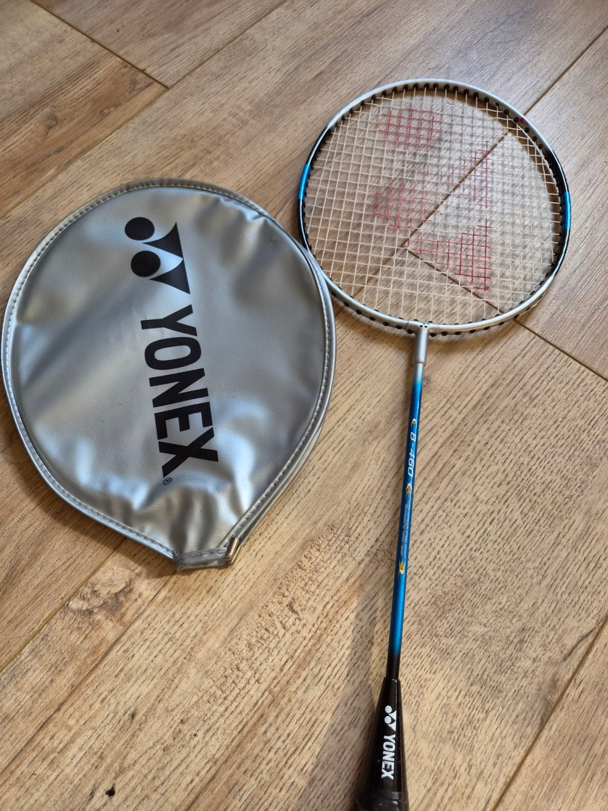 Yonex B-460 Badminton Racket met Hoes, Sport en Fitness, Ophalen of Verzenden, Gebruikt, Racket(s)