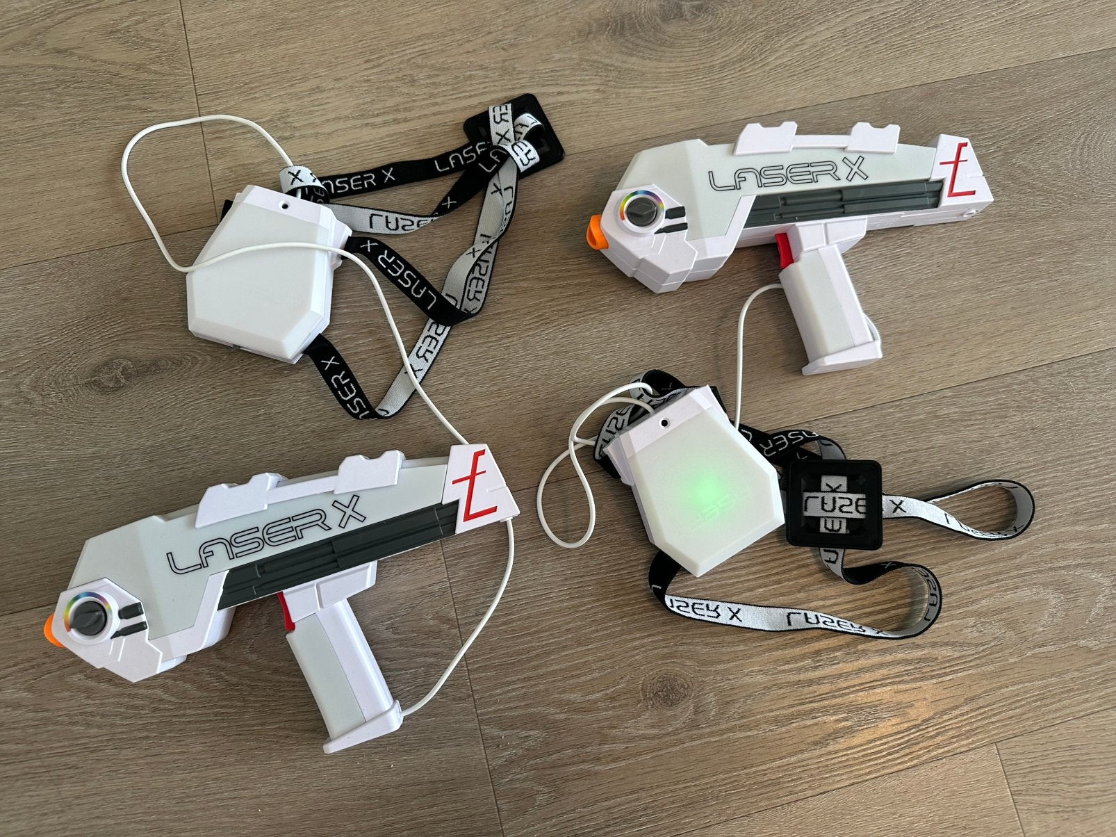 Laser X Revolution Lasergame Set (Double Set – 2 Spelers), Kinderen en Baby's, Ophalen of Verzenden, Zo goed als nieuw