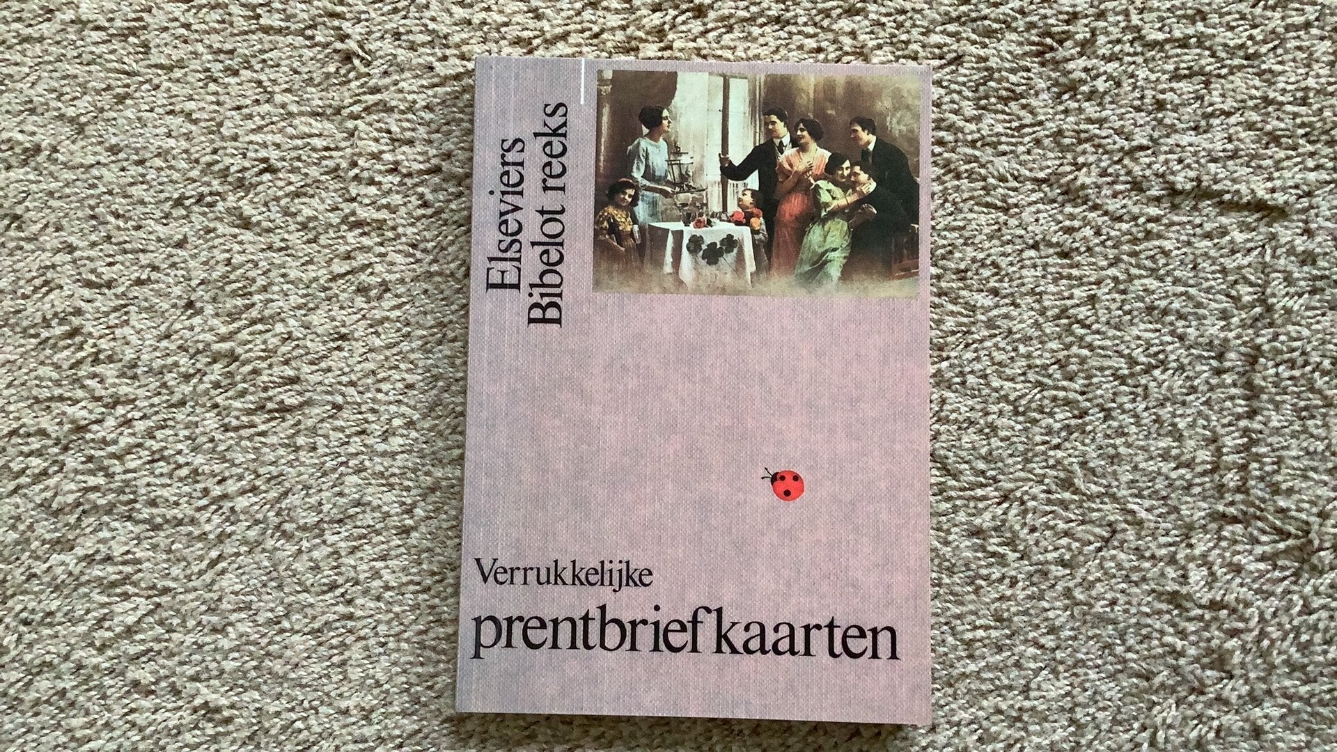 Boek Elseviers Bibelot reeks Verrukkelijke prentbriefkaarten, Ophalen of Verzenden, 1980 tot heden, Ongelopen, Overige thema's
