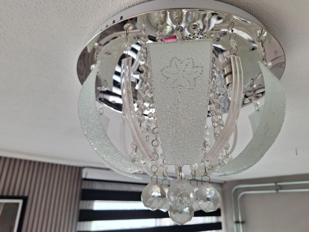 Plafondlamp met Kleurrijke LED's en Bluetooth Speaker, Ophalen