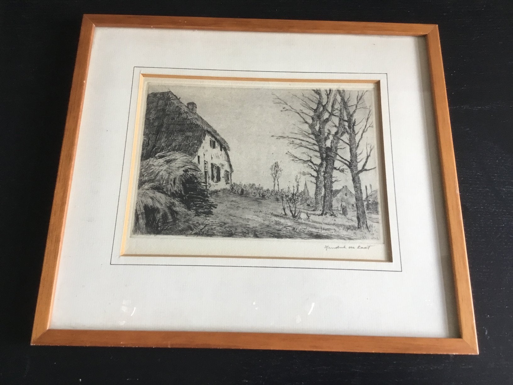 Ets van Hendrik de Laat, Antiek en Kunst, Ophalen of Verzenden
