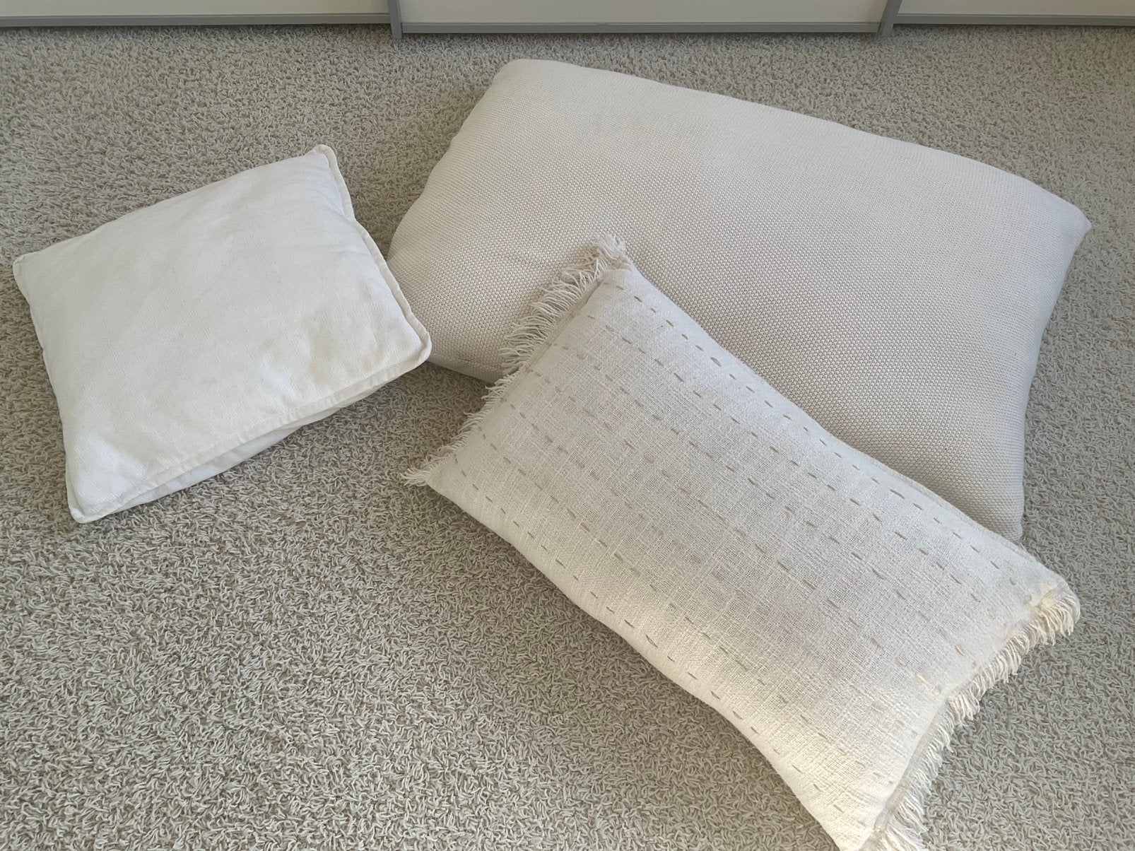 Loods 5 Kussens White/Creme Van  €199,- Nu voor €50,-, Ophalen, Overige merken, Overige kleuren, Nieuw