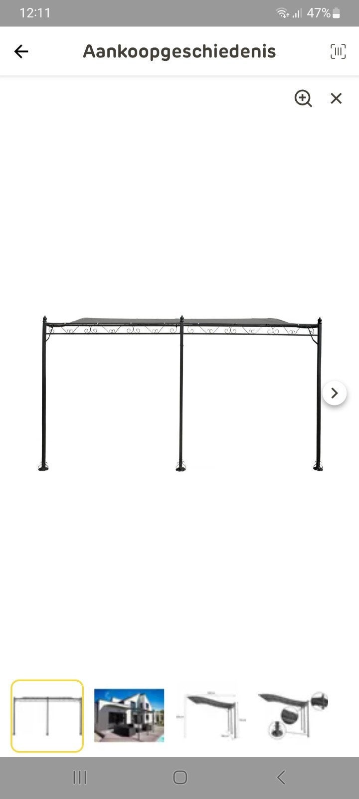 Pergola, Ophalen, Zo goed als nieuw, Tuinpaviljoen