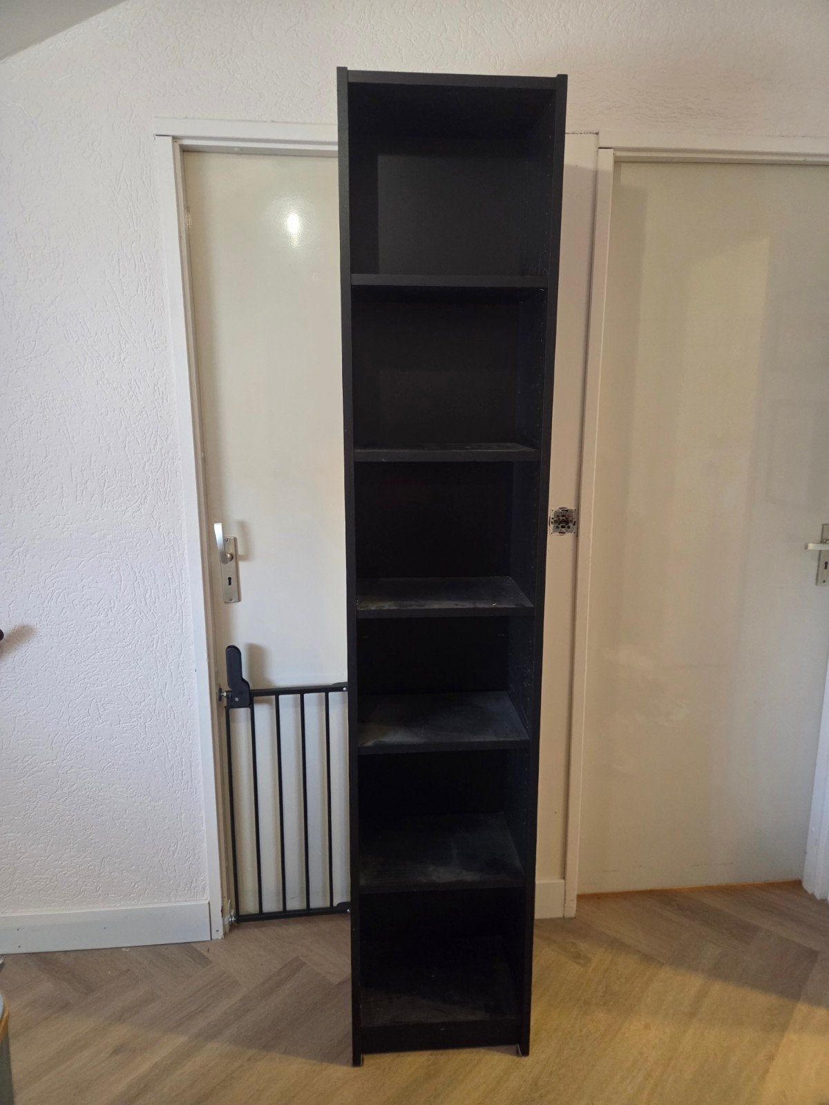 Zware Billy Boekenkast (smal) - 202x40x28 cm, Ophalen, Met plank(en), Minder dan 50 cm, Gebruikt