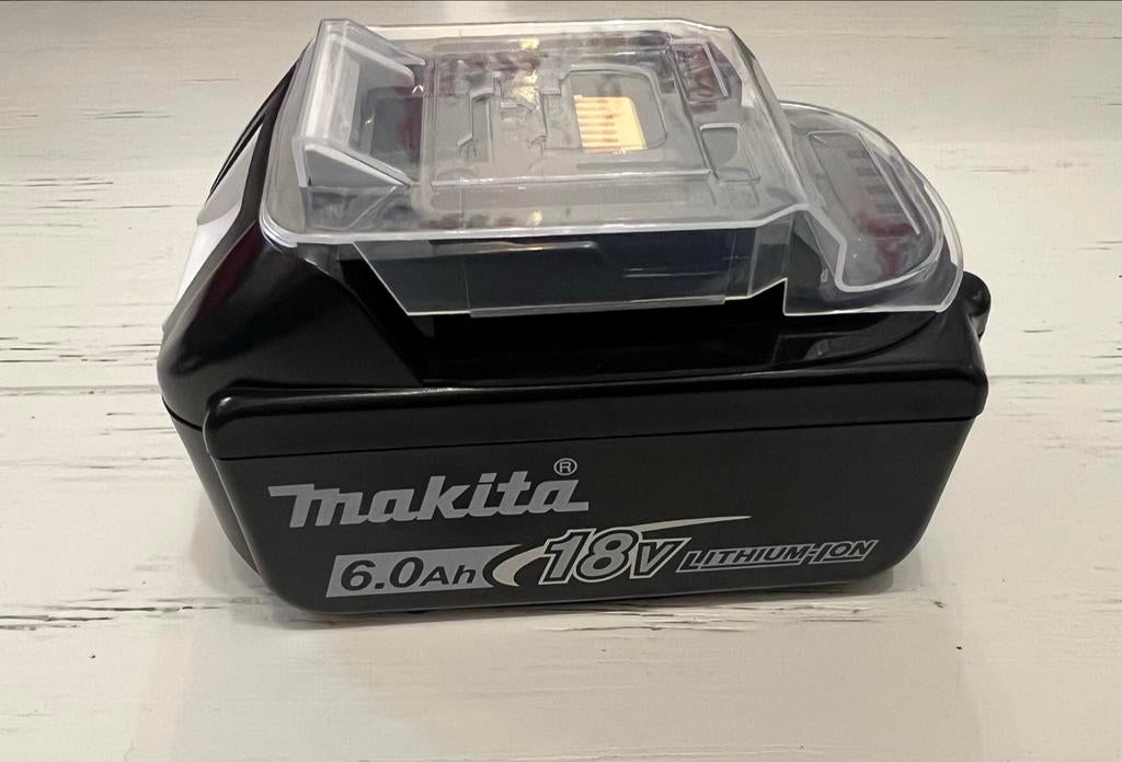 Makita 18V 6.0Ah Lithium-Ion Accu Batterij voor Gereedschap, Ophalen of Verzenden, Nieuw, 600 watt of meer, Overige typen