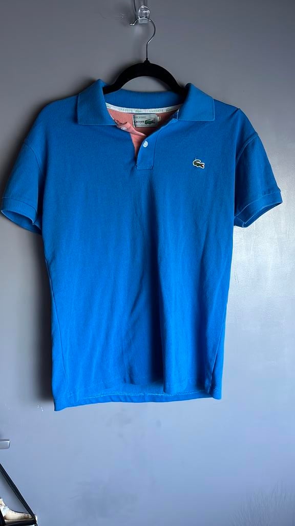 Lacoste Polo(M), Ophalen of Verzenden, Zo goed als nieuw, Maat 48/50 (M), Blauw