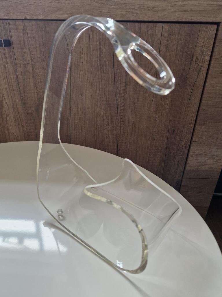 Vintage Plexiglas Wijnfleshouder, Ophalen of Verzenden