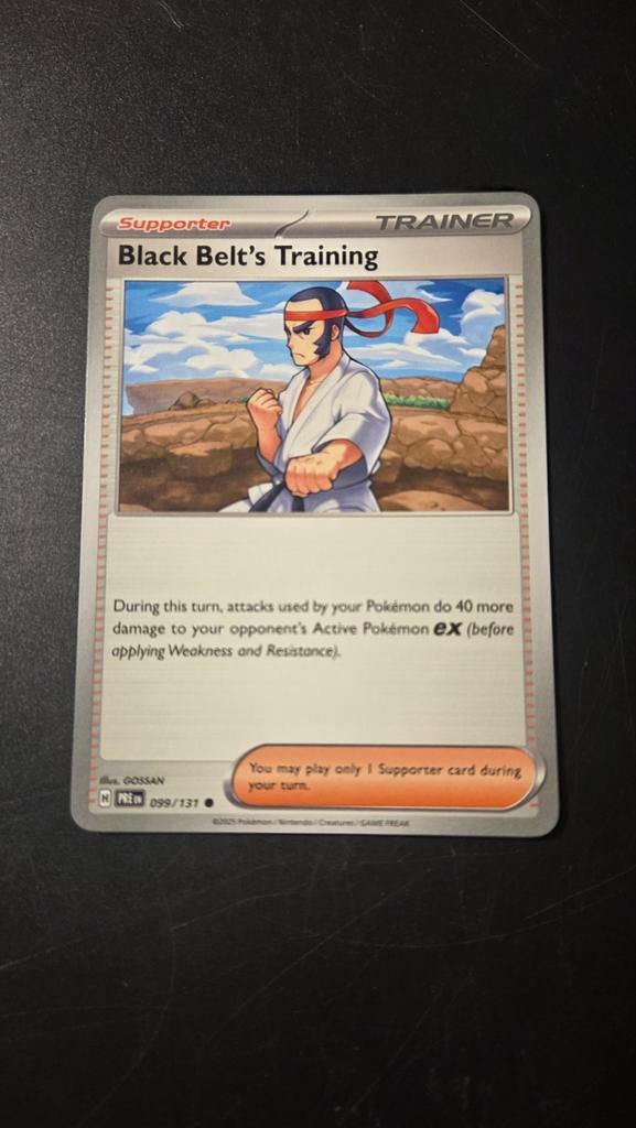 Black Belt's Training (Prismatic Evolution) 099/131, Verzenden, Zo goed als nieuw, Losse kaart