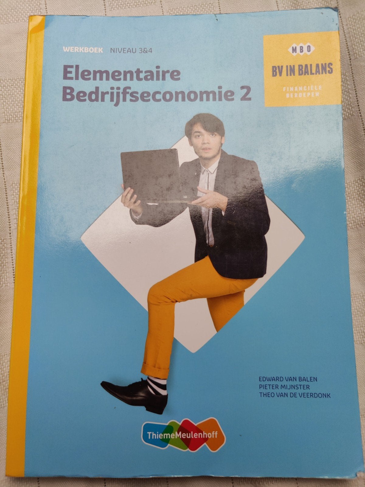 BV in Balans: Elementaire Bedrijfseconomie 2 Werkboek, Ophalen of Verzenden, Zo goed als nieuw, MBO, Edward van Balen, Pieter Mijnster, Theo van de Veerdonk