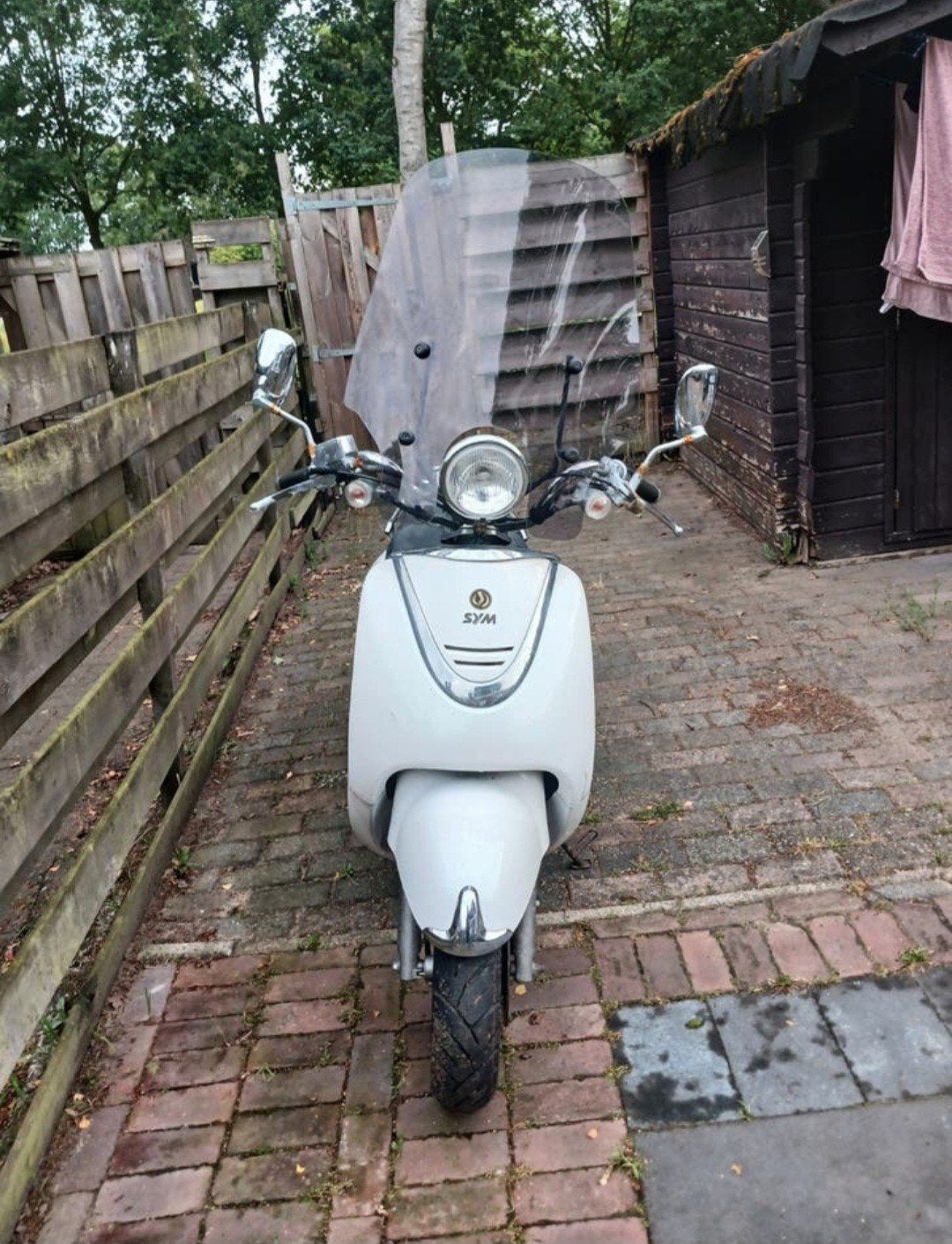 Zo goed als nieuwe lichte scooter - 50mph, 80km, Fietsen en Brommers, Scooters | SYM, Ophalen, Zo goed als nieuw, Benzine, Overige modellen