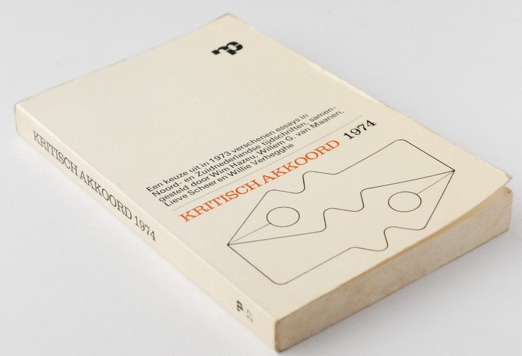 Kritisch Akkoord 1974 - Essays uit Noord- en Zuid-Nederland, Boeken, Verzenden, Zo goed als nieuw, Nederland, Wim Hazeu, Willem G. van Maanen, Lieve Scheer, Willie Verhegghe