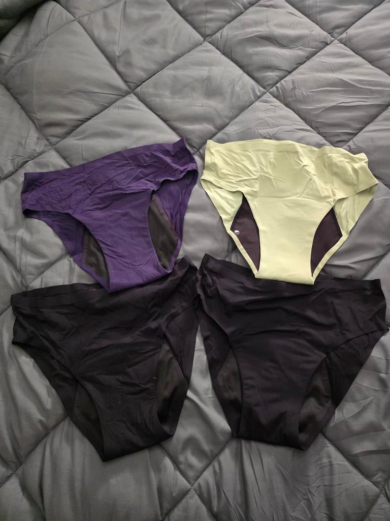 Maysa menstruatieondergoed maat XL, Kleding | Dames, Ondergoed en Lingerie, Ophalen of Verzenden, Zwart