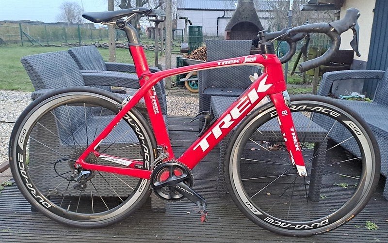TREK MADONE SL6 Segafredo m/z wielen, 56., 53 tot 57 cm, Ophalen, Meer dan 20 versnellingen, Overige merken