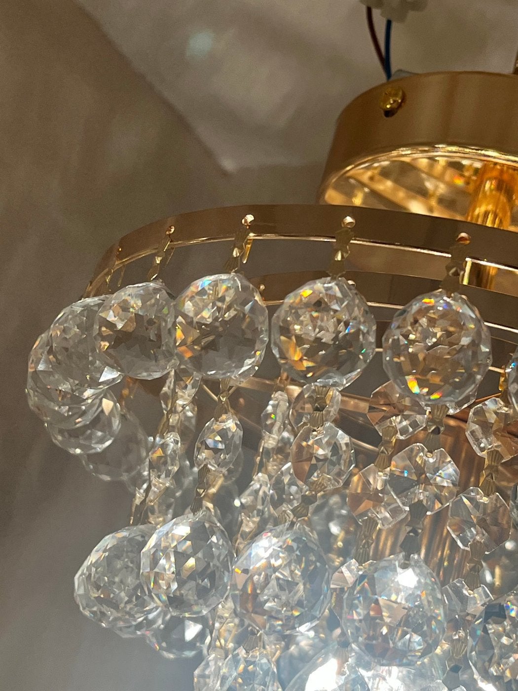 Foto 8 van 8 beschikbaar vintage echte swarovski kroonluchters gemerkt