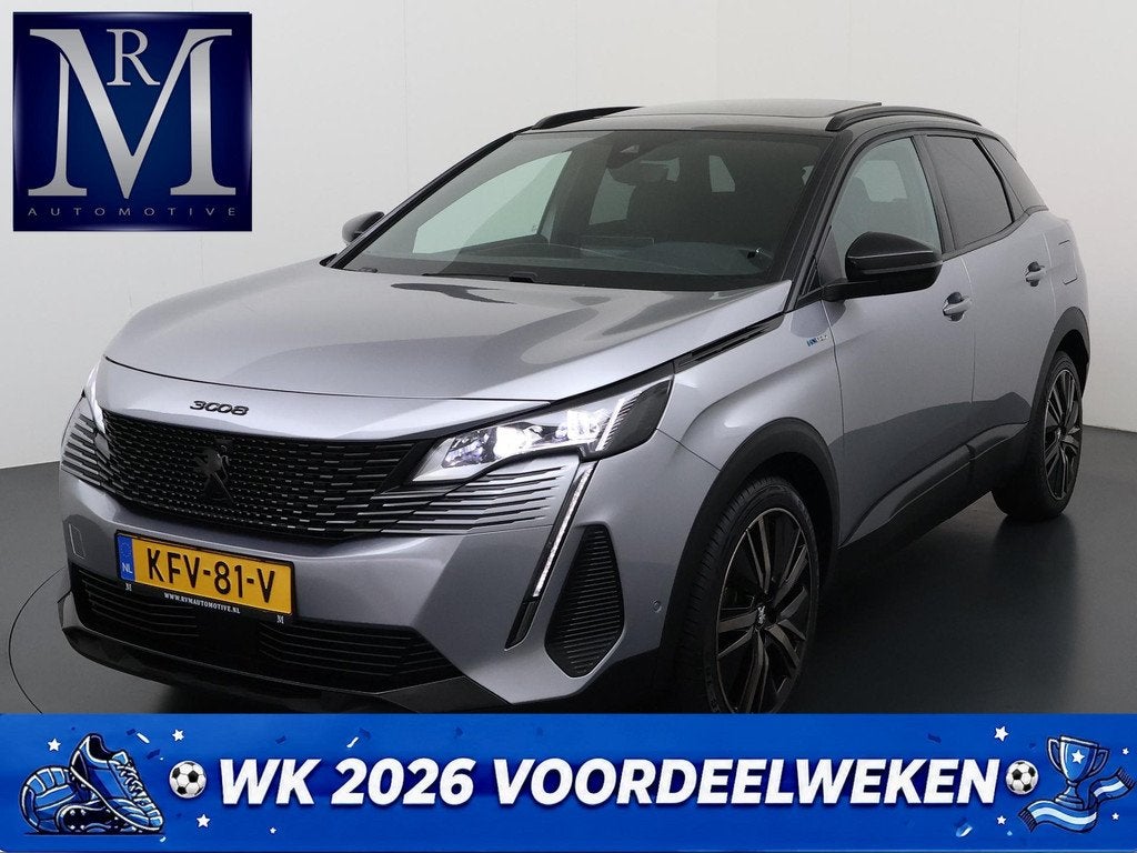 Peugeot 3008 1.6 HYbrid 225 GT Pack Business VAN: 27.900,- V, Auto's, Euro 6, Automatische klimaatregeling, Plug-in hybride, Hybride Elektrisch/Benzine