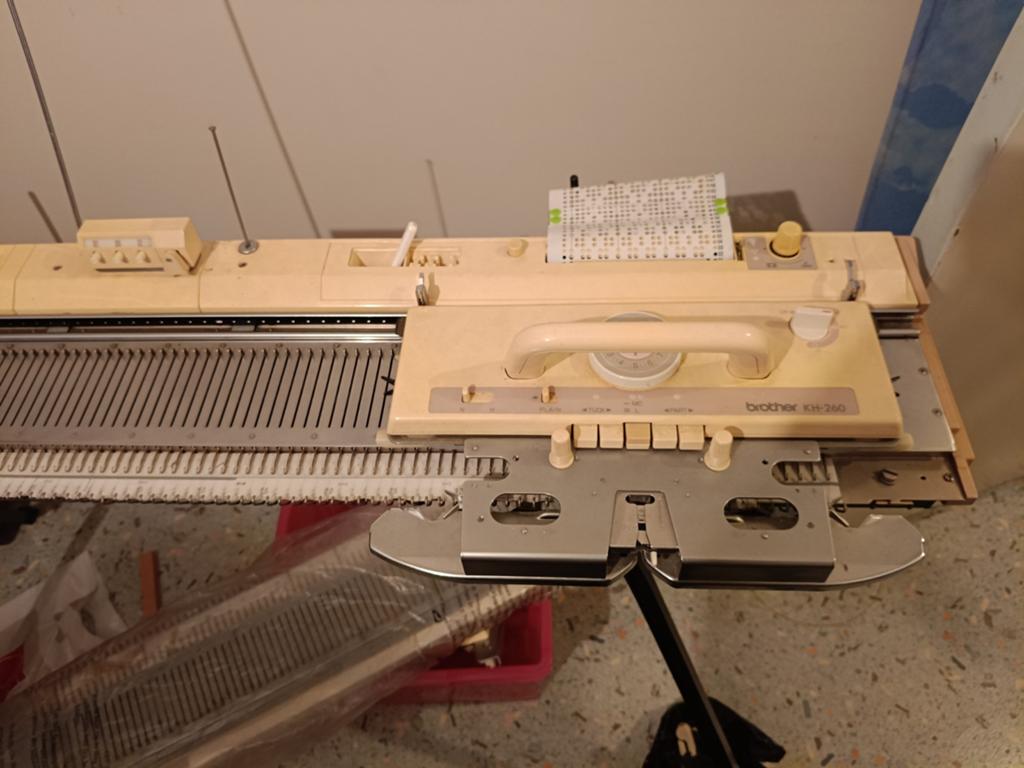 Grofbrei machine Brother dubbelbed., Ophalen