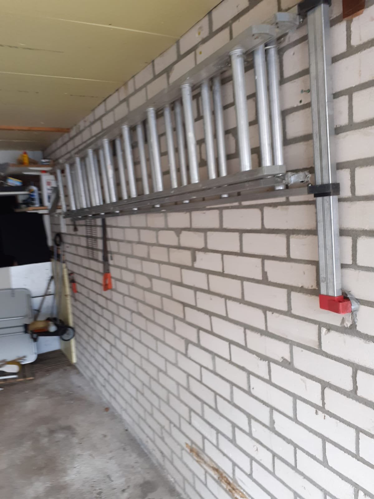 3 delige ladder, Ophalen, Zo goed als nieuw, 4 meter of meer
