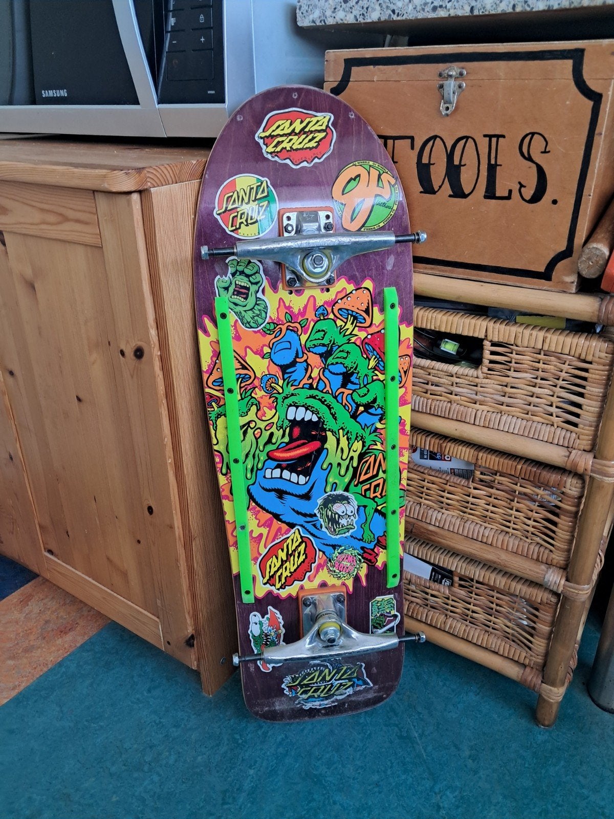 santa cruz skateboard cruiser, Ophalen of Verzenden, Gebruikt