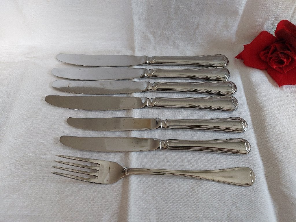 Gero Zilduro Linetti 790 ~ 3 dinermes 1 dinervork, Verzenden