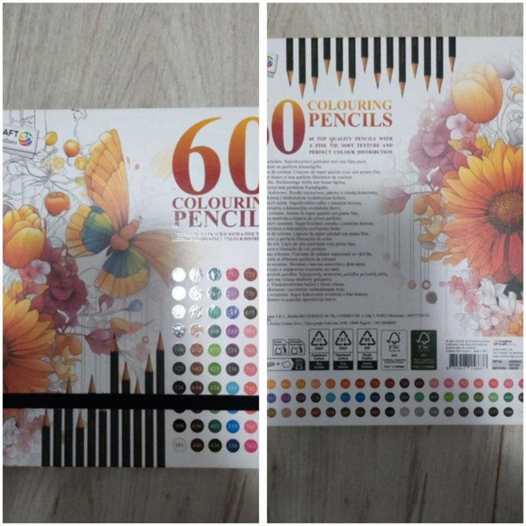 60 Kleurpotloden - Nieuw, Hobby en Vrije tijd, Tekenen, Ophalen of Verzenden, Nieuw, Potlood of Stift