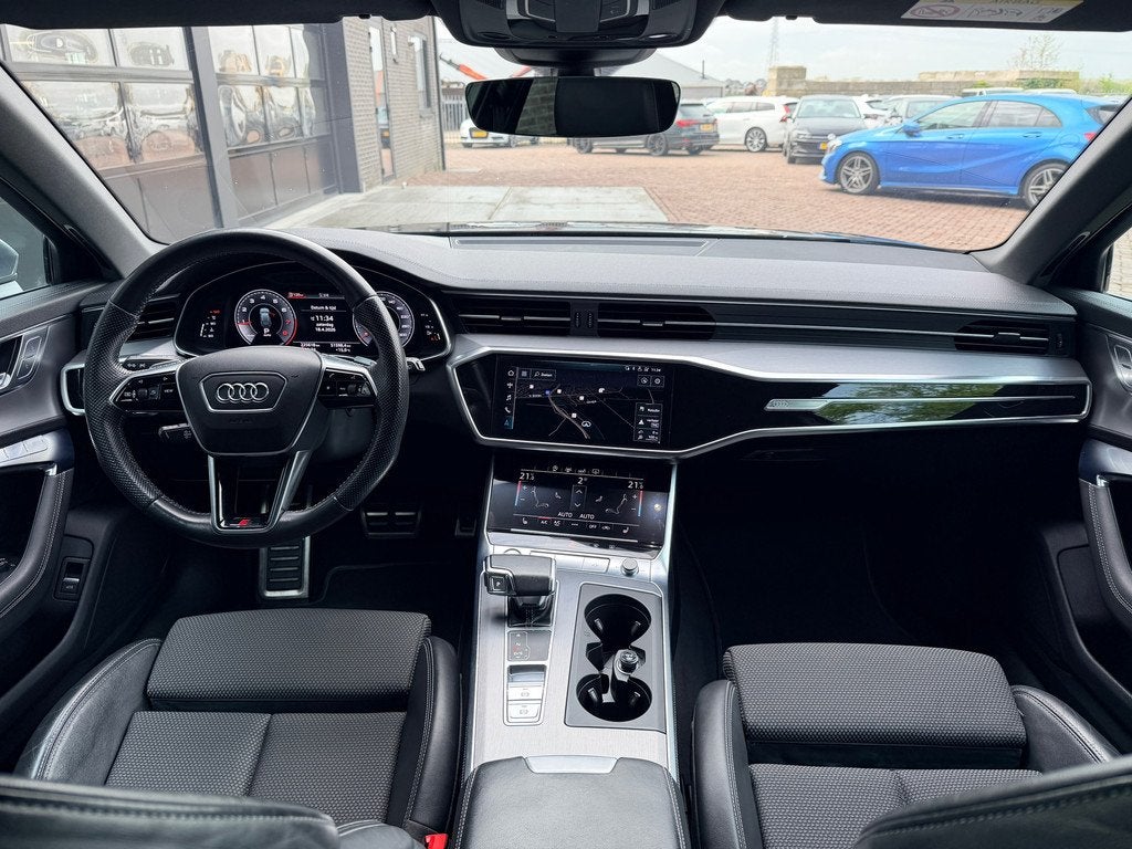 Audi A6 Avant 45 TFSI Sport S line edition | Stoelver | Led, 15 km/l, Gebruikt, 4 cilinders, Leder en Stof