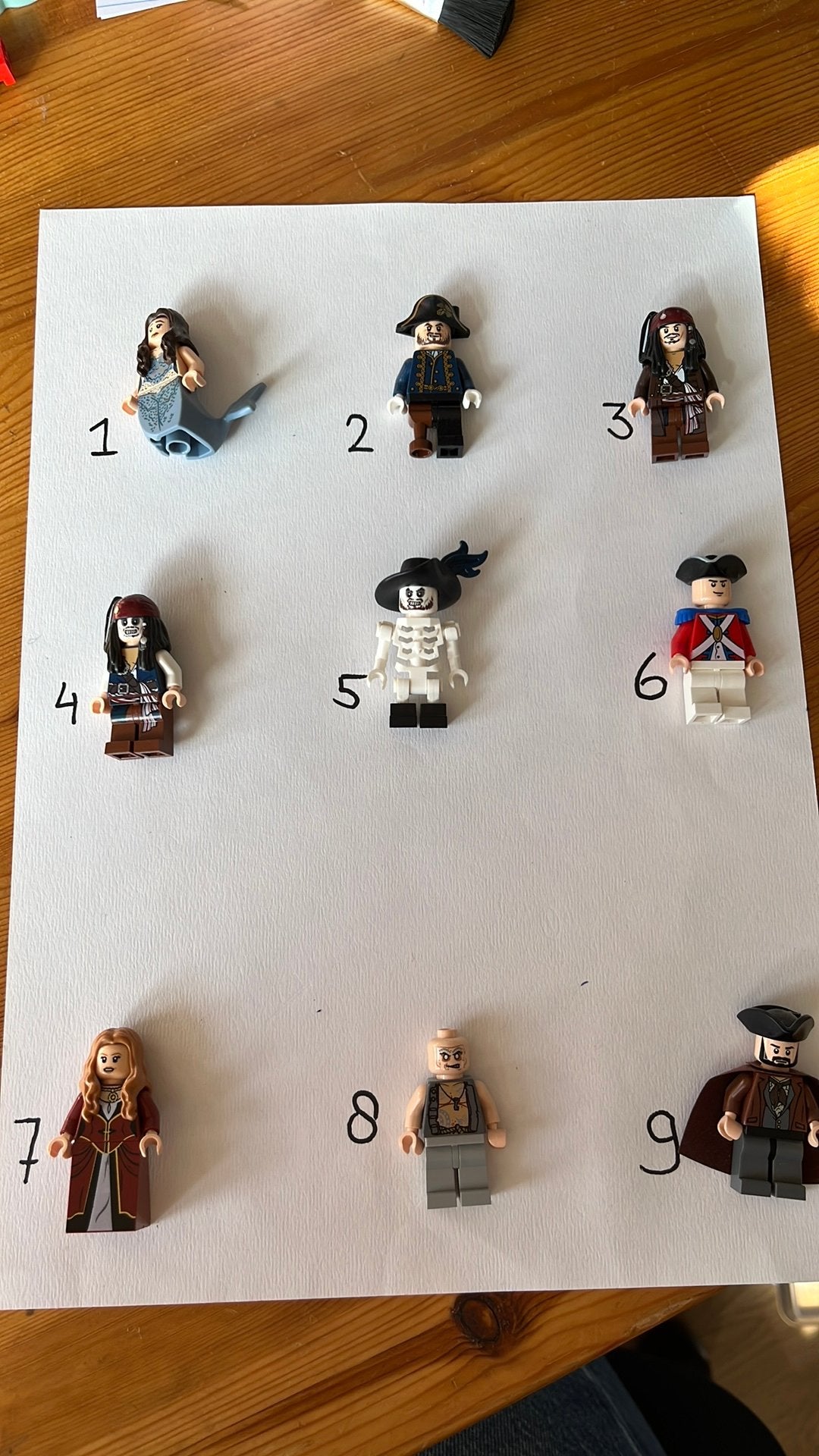 LEGO Pirates of the Caribbean minifiguren 600A, Ophalen of Verzenden, Zo goed als nieuw