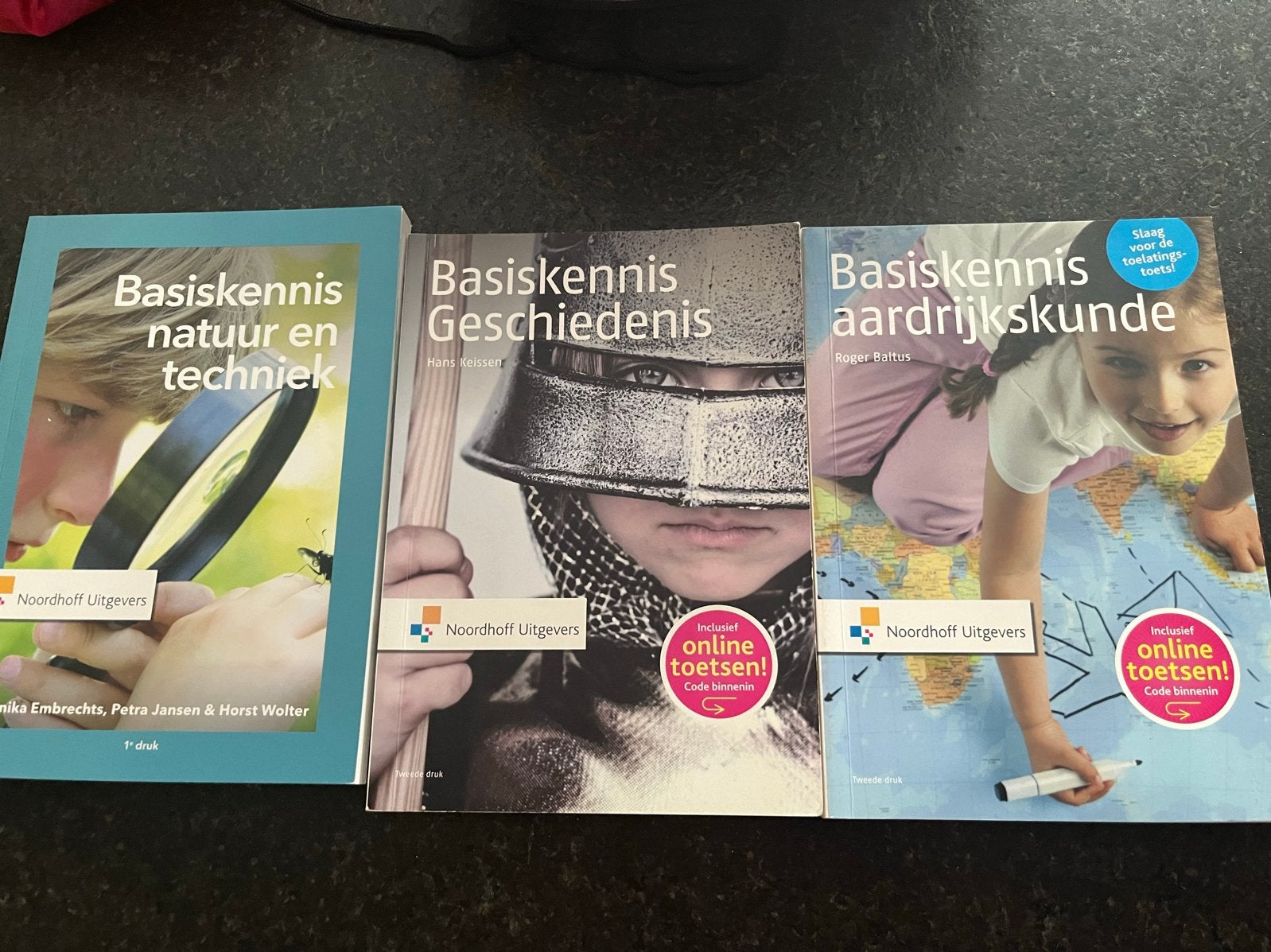 Basiskennis Geschiedenis, Aardrijkskunde, Natuur & Techniek, Boeken, Schoolboeken, Ophalen of Verzenden, Zo goed als nieuw, Overige niveaus
