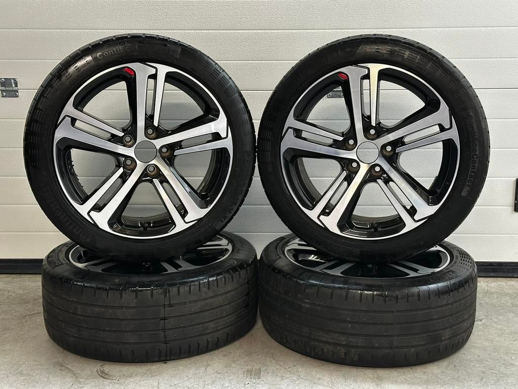 Originele 17 inch 5x108 Peugeot 308 GT-Line Velgen & Banden, Gebruikt, Banden en Velgen, 17 inch, Ophalen of Verzenden