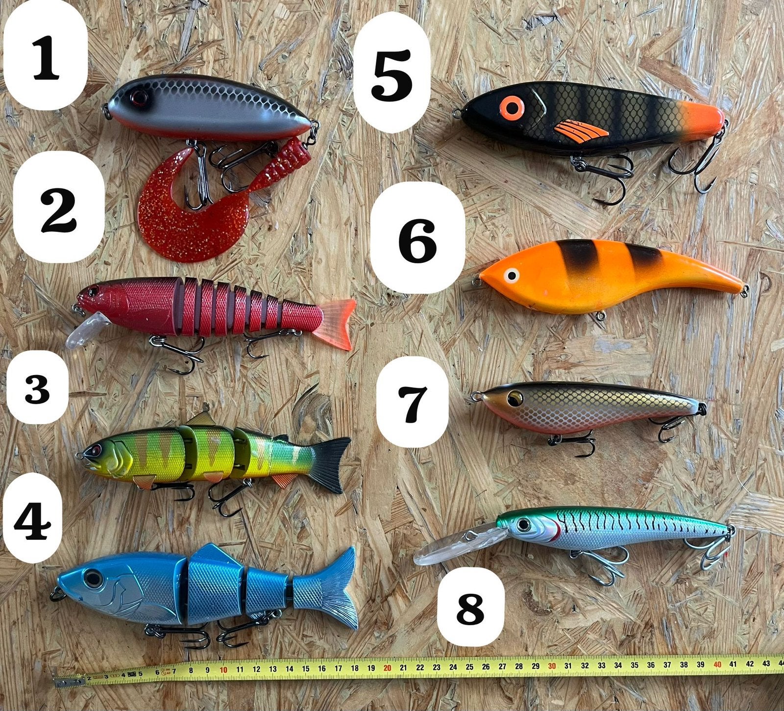 Kunstaas snoek, Watersport en Boten, Ophalen of Verzenden, Gebruikt, Overige typen