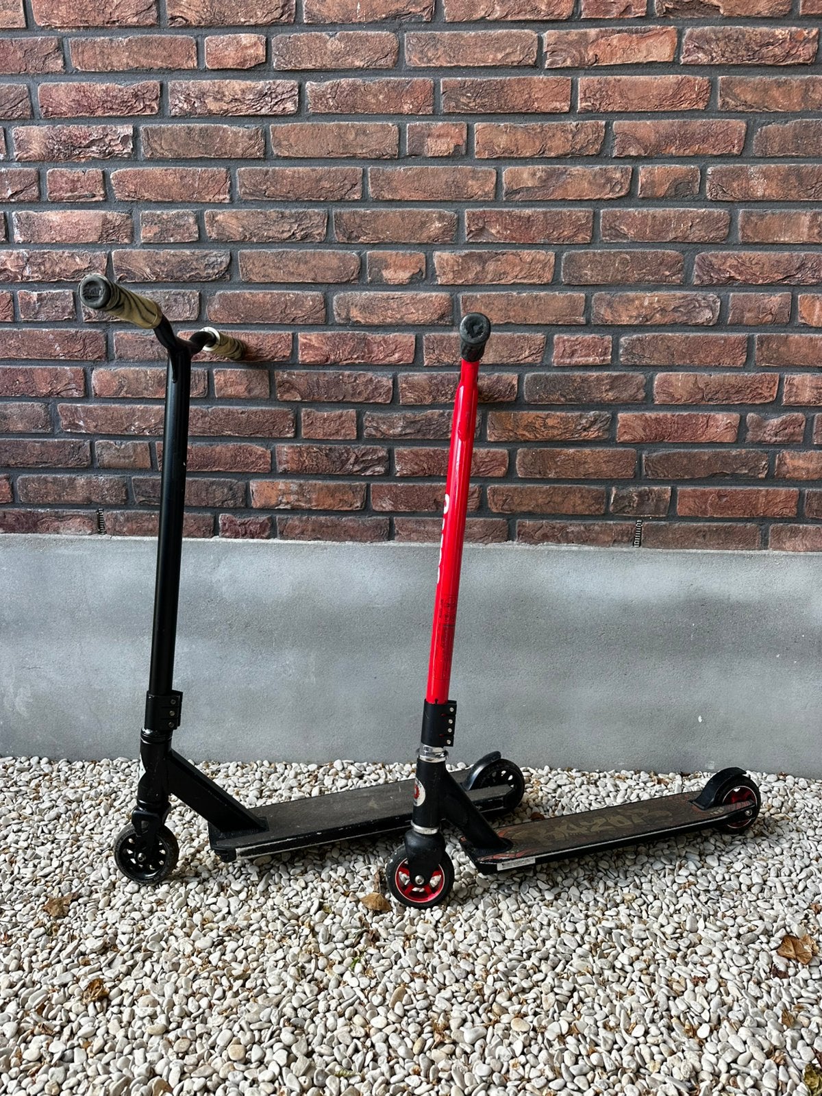 2x stunt step - slamm & razor, Fietsen en Brommers, Steps, Ophalen, Gebruikt, Gewone step