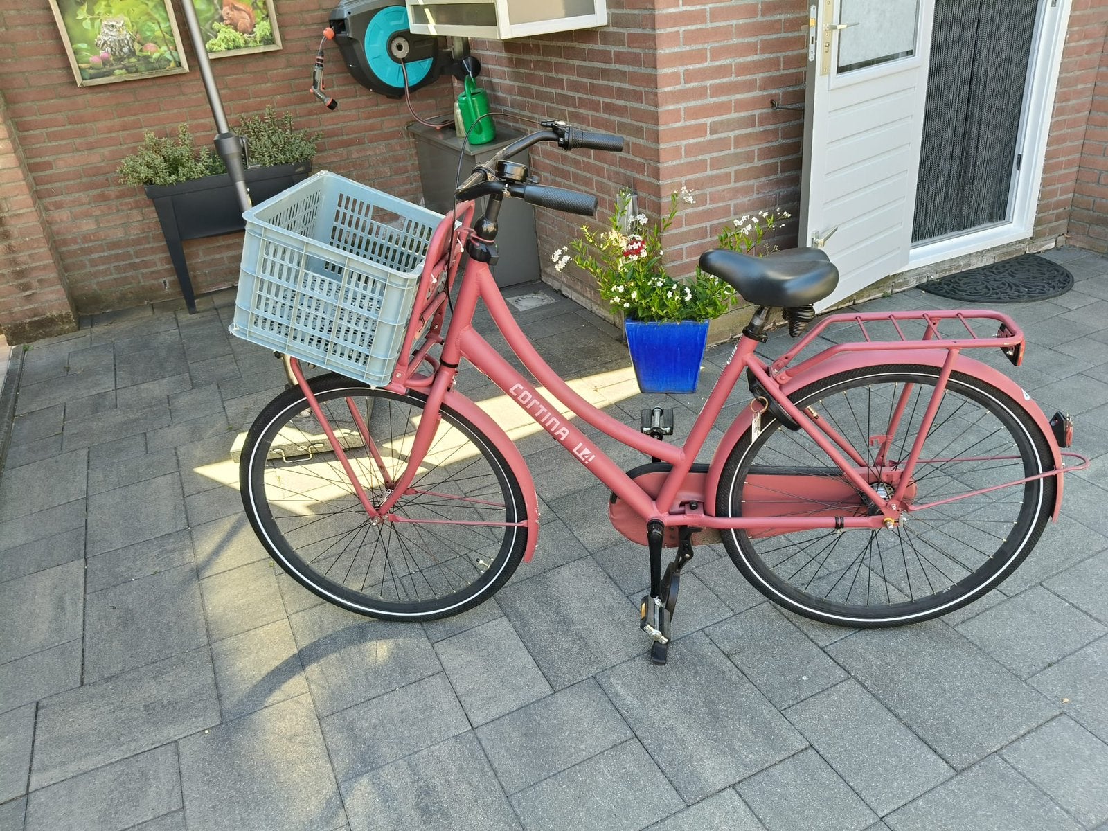 Cortina fiets, Fietsen en Brommers, Fietsen | Meisjes, 26 inch of meer, Terugtraprem, Versnellingen, Ophalen of Verzenden