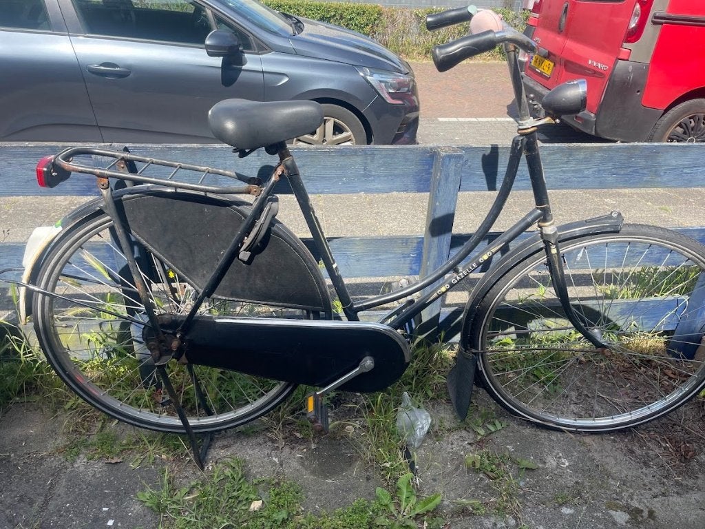 28" Gazelle omafiets compleet met licht en slot!, Ophalen, Gebruikt