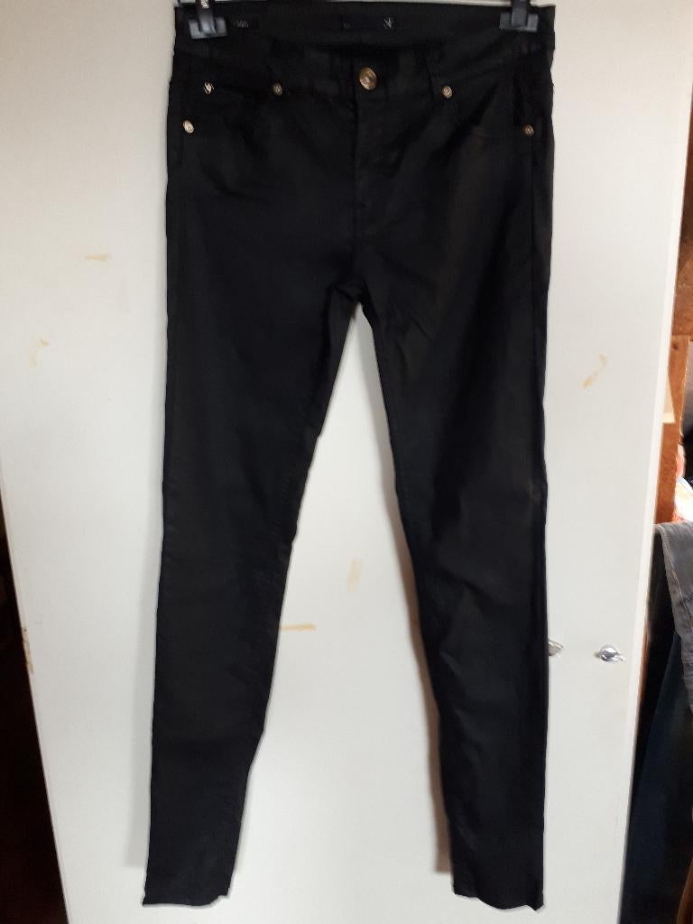 zwarte broek, Supertrash, maat 28, Kleding | Dames, Supertrash, Verzenden, Zwart, Zo goed als nieuw