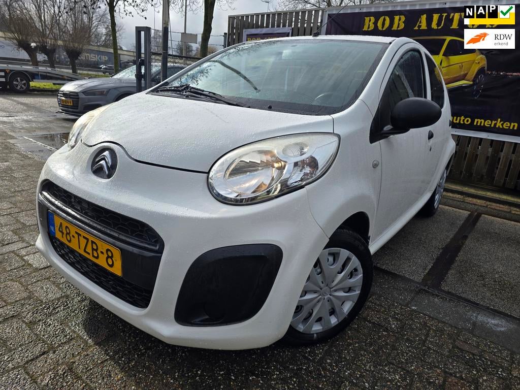 Citroen C1 1.0 Attraction/airco/nap/1e eigenaar/nieuwe apk 2, Voorwielaandrijving, Euro 5, Gebruikt, 4 stoelen