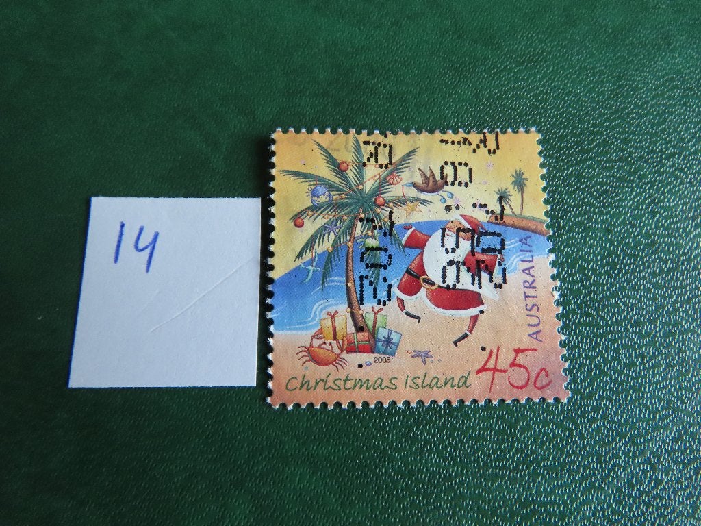 australie christmas island 14, Ophalen of Verzenden, Gestempeld