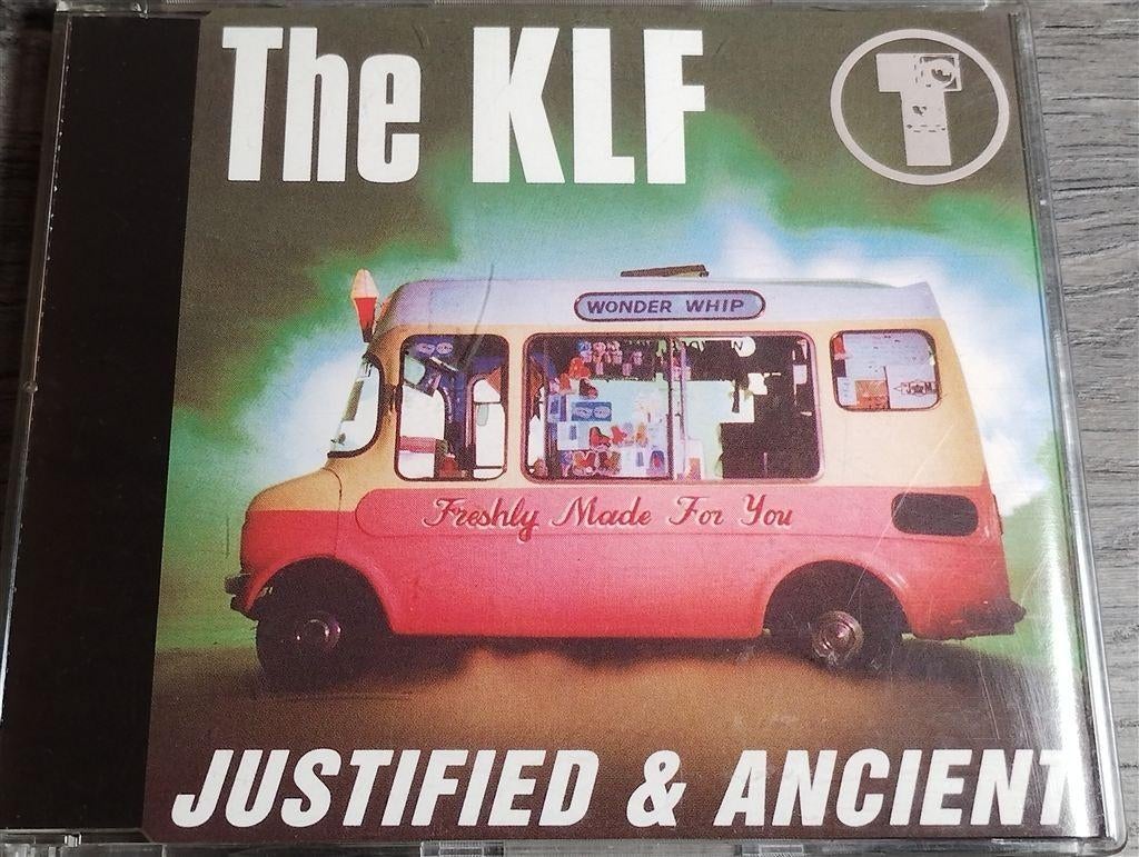 The KLF ‎– Justified & Ancient [CD Single], Cd's en Dvd's, Cd Singles, Zo goed als nieuw, Pop, Ophalen of Verzenden