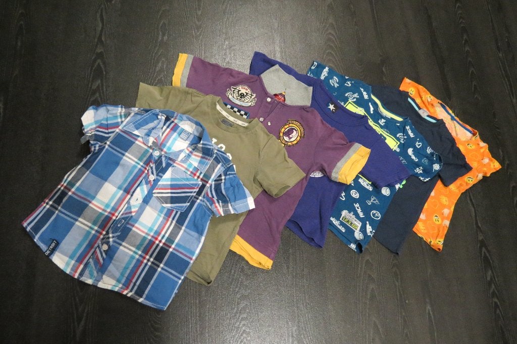 Shirts korte mouw maat 104, Ophalen of Verzenden, Zo goed als nieuw, Jongen, Shirt of Longsleeve