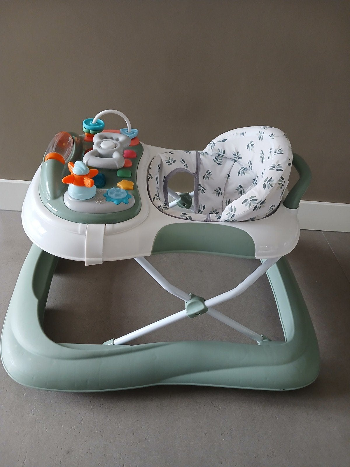 Loopstoel Q-cooper met speelblad, Kinderen en Baby's, Ophalen, Gebruikt, Overige typen, Met geluid