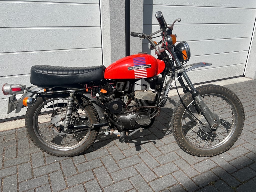 AMF Harley-Davidson TX-125 1973, Motoren, Motoren | Harley-Davidson, Gebruikt, Particulier, 125 cc, Overig