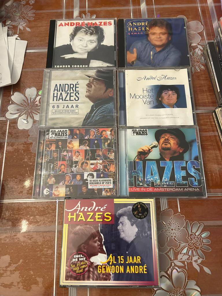 Andre Hazes - lot cd s, Ophalen of Verzenden, Zo goed als nieuw, Levenslied of Smartlap