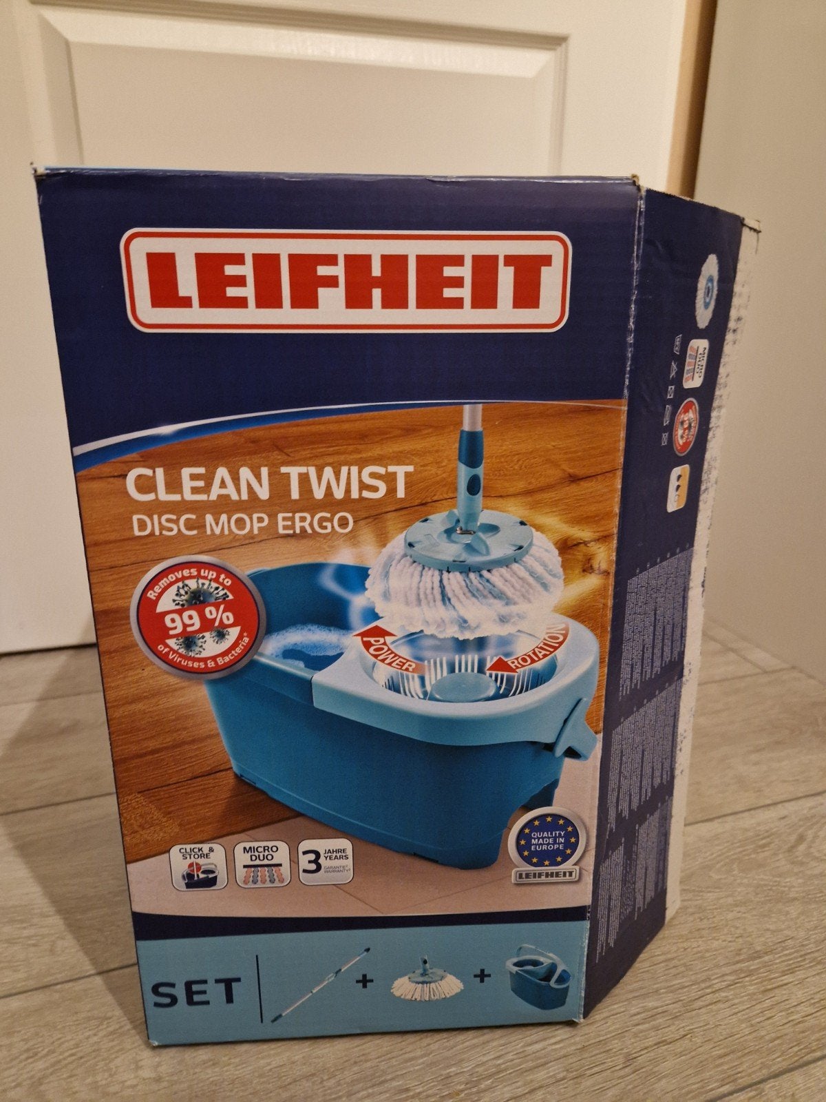 Leifheit dweilset, Ophalen of Verzenden