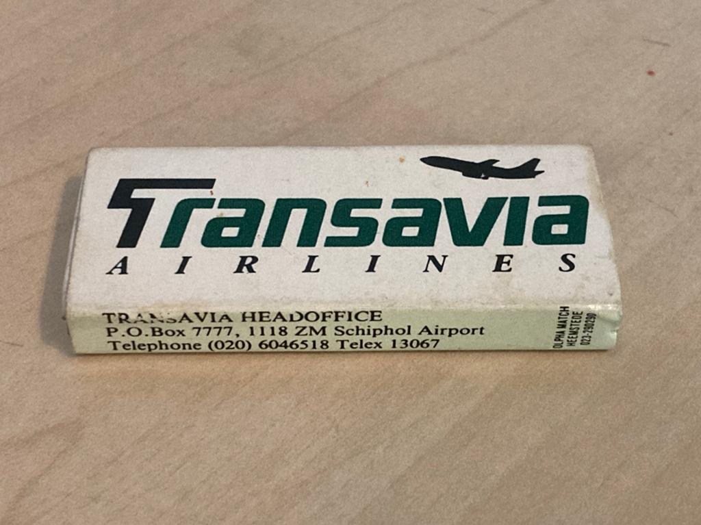 Transavia Luciferdoosje, Ophalen of Verzenden, Gebruikt, Overige typen