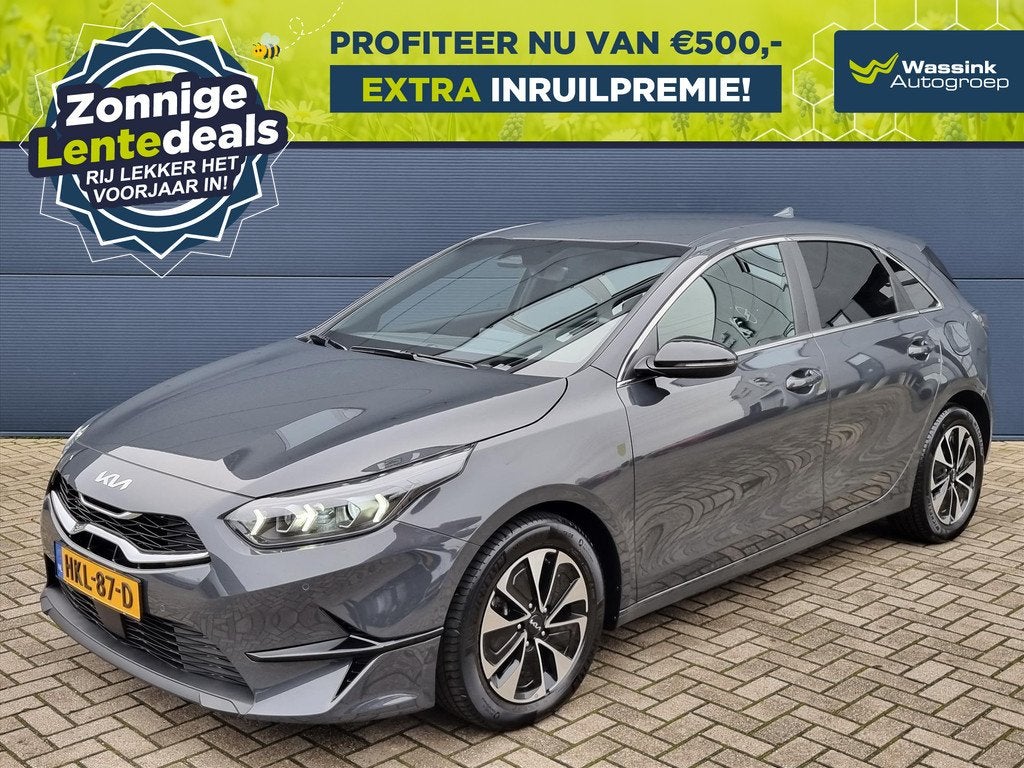 Kia Ceed 1.0 T-GDi MHEV 100pk DCT7 Design Edition Automaat L, 1272 kg, Stof, Euro 6, Adaptive Cruise Control
