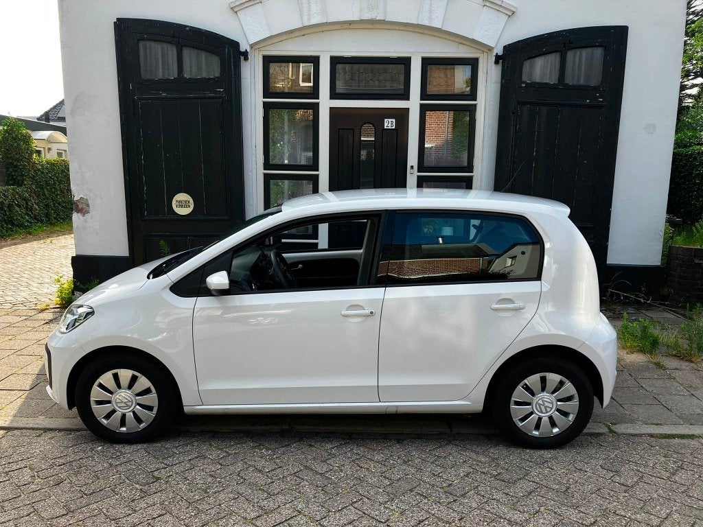 mooie Volkswagen Up! 1.0  5 deurs  2019 Wit, Voorwielaandrijving, Start-stop-systeem, Up!, 4 stoelen